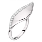 Stříbrný prsten Morellato SAKH380.16 (56) Foglia 