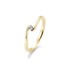 Zlatý prsten s briliantem 585/2,35g 0,10ct 4185940 53