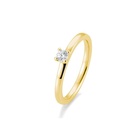 Zlatý prsten s briliantem 585/3,05g 0,15ct 