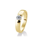 Zlatý prsten s diamantem 0,40ct