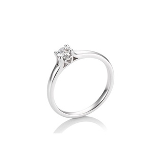 Zlatý prsten s diamantem 0,25ct